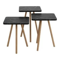 Set De 3 Tables D'appoint Hobro 36 Set De 3 Tables D'appoint Hobro -WOOOD Soldes 99d9c6d795144032b0cec2d38e53474f
