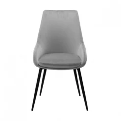 2 Chaises En Velours Bleu - JAZZY -WOOOD Soldes 9cb65c600ca341d7a16c17a18fedd906