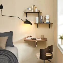 Table Murale Rabattable Écru FWT03-PF 23 Table Murale Rabattable Écru FWT03-PF -WOOOD Soldes 9d41a76e1cf5458aabb0987a97db9aef