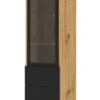 Armoire Vitrine AURA 37x33x150 -WOOOD Soldes a1c73e1eff394ac686396641b31fd63e