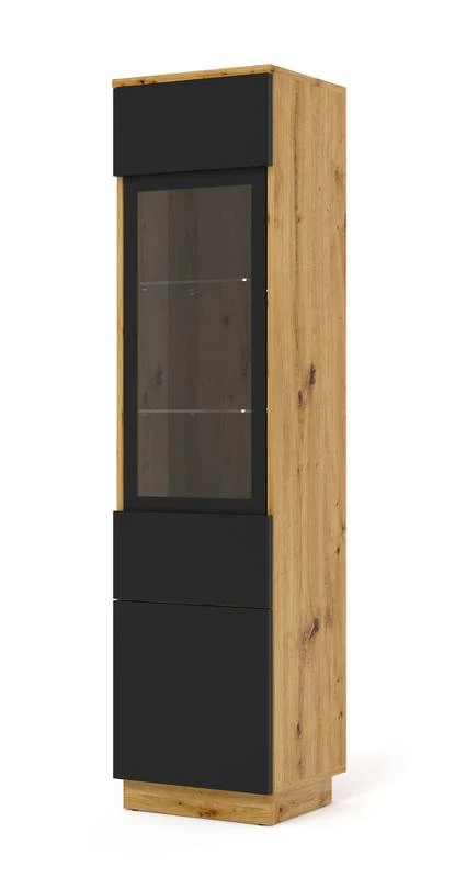 Armoire Vitrine AURA 37x33x150 3 Armoire Vitrine AURA 37x33x150
