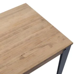 Table à Manger Lunds 60x100 Noir-vieilli -WOOOD Soldes a2c12b0612ac4d98a59ad46a5c9cb7cf