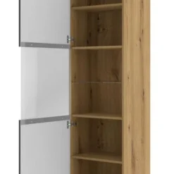 Armoire Vitrine RavennaB 60x42x217 -WOOOD Soldes a89eb4696e114e6a98b8b343ce74c7b3