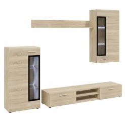 FURNIX Ensemble Meubles TINNA Avec LED