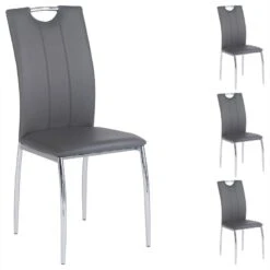Chaises APOLLO (Lot De 4) -WOOOD Soldes ab59a31b30804b099fd30431d1b23913