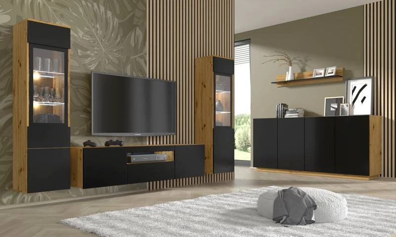 Armoire Vitrine AURA 37x33x150 6 Armoire Vitrine AURA 37x33x150 – Image 4