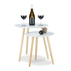 Table D’appoint Lot De 2 Gigognes