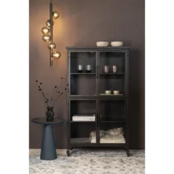 Vitrine En Bois Et Métal -WOOOD Soldes b0f2164fdf8f47db9395132a37db09a5