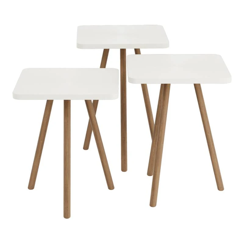 Set De 3 Tables D'appoint Hobro 8 Set De 3 Tables D'appoint Hobro – Image 6