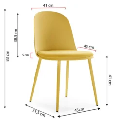 Lot De 4 Chaises Kana Blanches -WOOOD Soldes b6af2b997c44459fa9af8cc560bf1774