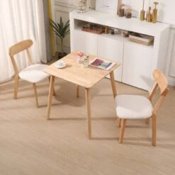 Lot De 2 Chaises VITORIA -WOOOD Soldes bd896c8d9b274ce492db932fe3737cd4