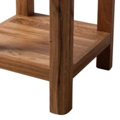 Table D’appoint Anamur I -WOOOD Soldes beistelltisch anamur i wildeiche massiv 90 4726400