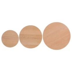 Table D’appoint Past II (3 éléments) -WOOOD Soldes beistelltisch set past past ii 3 teilig eiche teilmassiv 4759572