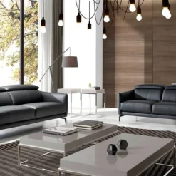 Table D'angle En Bois Blanc Et Acier -WOOOD Soldes bf246454bf3b4d12ba5ff92275420a2e