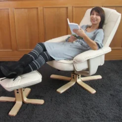 Fauteuil Relax M56 Avec Repose-pied -WOOOD Soldes c83175101a1a435aa11ac562b05c5b1d