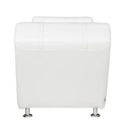 Chaise Longue De Relaxation Califfo -WOOOD Soldes califfo relaxsessel kunstleder weiss 1304125