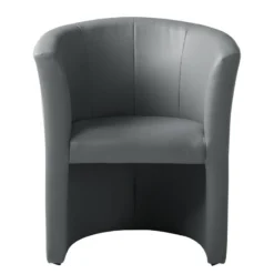 Fauteuil Cocktail Sinclair -WOOOD Soldes cocktailsessel sinclair kunstleder grau 5141472