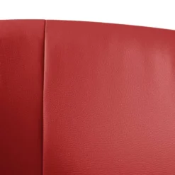 Fauteuil Cocktail Sinclair -WOOOD Soldes cocktailsessel sinclair kunstleder rot 5141556
