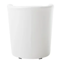 Fauteuil Cocktail Sinclair -WOOOD Soldes cocktailsessel sinclair kunstleder weiss 5141368