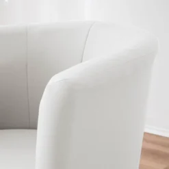 Fauteuil Cocktail Sinclair -WOOOD Soldes cocktailsessel sinclair kunstleder weiss 5141376