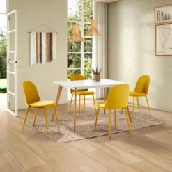 Lot De 4 Chaises Kana Blanches -WOOOD Soldes d27059a44b544c0086e4cf38568d0001