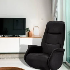 Fauteuil Relax Delta Noir -WOOOD Soldes d2bbb0e695ee48c0b1d90a46ce8caefe