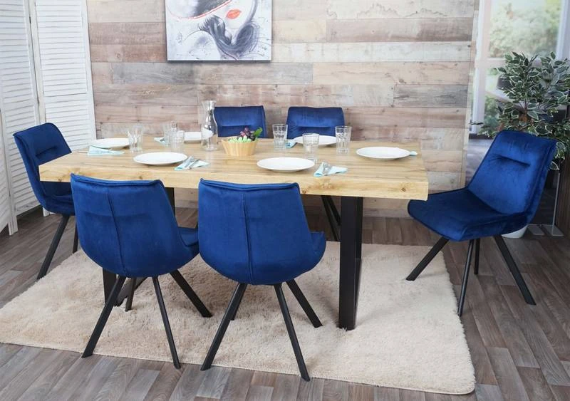 Chaise Salle à Manger HWC-K24 (lot De 6) 4 Chaise Salle à Manger HWC-K24 (lot De 6) – Image 2