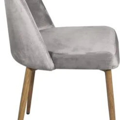 Chaise Scandinave Velours DIMA 18 Chaise Scandinave Velours DIMA -WOOOD Soldes d51d833d555f404e84f6fce50c41e63e
