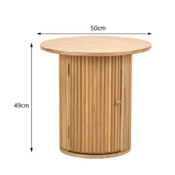 Table D'appoint TRINIDAD -WOOOD Soldes e19cef34535841c4bebb5dffc9af78a0