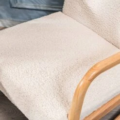 Fauteuil DIANA -WOOOD Soldes e3d84ed988494828bff9e0efc8fcf397