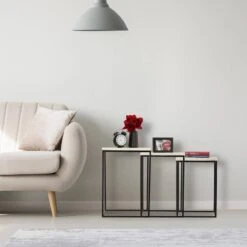 Tables Gigogne Carrées Jeu De 3 -WOOOD Soldes e4b3abc89cf441c2a5de751a0638867b