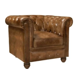Fauteuil Chesterfield -WOOOD Soldes e8686558bfae428b89dd5de20c0b2c0b