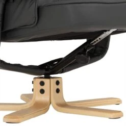 Fauteuil Relaxation + Repose-pied CHARLY -WOOOD Soldes ef1a4dfd9244436f93753b4c8b3119fe