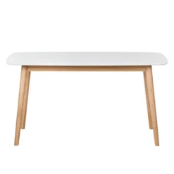 Table Bjelland 20 Table Bjelland -WOOOD Soldes esstisch bjelland eiche teilmassiv eiche weiss 150 x 80cm 4065912