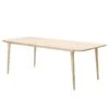 Table Fleek -WOOOD Soldes esstisch fawn eiche massiv eiche weiss geoelt 160 x 90 cm 3867248