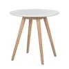 Table LINDHOLM Ronde 1 Table LINDHOLM Ronde -WOOOD Soldes esstisch lindholm ii eiche teimassiv 80 x 80 cm 4049652