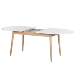 Table Extensible LINDHOLM Ovale -WOOOD Soldes esstisch lindholm mit ausziehfunktion v eiche teimassiv 170 x 90 cm 4038824