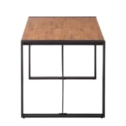 Table MANCHESTER -WOOOD Soldes esstisch manchester ii akazie massiv metall akazie anthrazit 120 x 80 cm 4873692