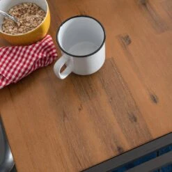 Table MANCHESTER -WOOOD Soldes esstisch manchester ii akazie massiv metall akazie anthrazit 80 x 80 cm 5011088