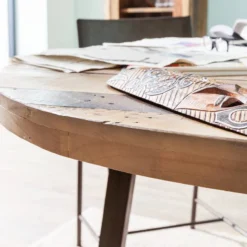 Table TAMATI Ronde -WOOOD Soldes esstisch tamati ii pinie massiv 4921464