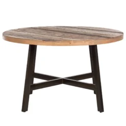 Table TAMATI Ronde -WOOOD Soldes esstisch tamati ii pinie massiv 4922932