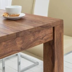 Table En Bois Massif OHIO -WOOOD Soldes esszimmertisch ohio sheesham massiv gewachst 3190229