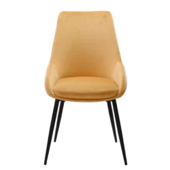 2 Chaises En Velours Bleu - JAZZY -WOOOD Soldes f41565ee7e794fb3919ec2a4634f8e6e