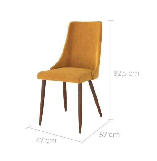 Chaise Vinni (Lot De 2) 4 Chaise Vinni (Lot De 2) – Image 2