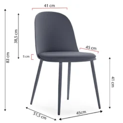 Lot De 4 Chaises Kana Blanches -WOOOD Soldes fc24d3fd85a94e179fede2333cec257e