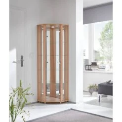 Vitrine D'angle Amalia I -WOOOD Soldes fif vitrinen led 18 05 2017 4922060