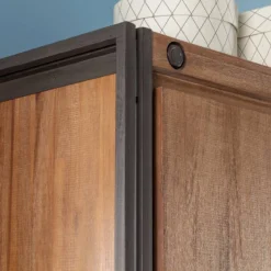 Armoire Manchester II 24 Armoire Manchester II -WOOOD Soldes garderobenschrank manchester akazie teilmassiv akazie akazie anthrazit 110 cm 2 tuerig 4882448