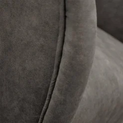 Fauteuil à Oreilles Madame Lebon II -WOOOD Soldes ohrensessel madame lebon ii microfaser dunkelgrau 4263624