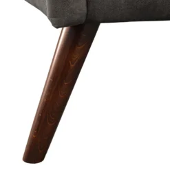 Fauteuil à Oreilles Madame Lebon II -WOOOD Soldes ohrensessel madame lebon ii microfaser dunkelgrau 4263628