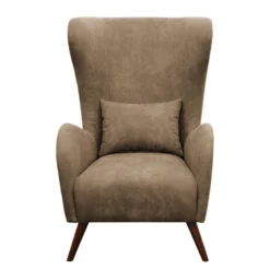 Fauteuil à Oreilles Madame Lebon II -WOOOD Soldes ohrensessel madame lebon ii microfaser latte macchiato 4263576